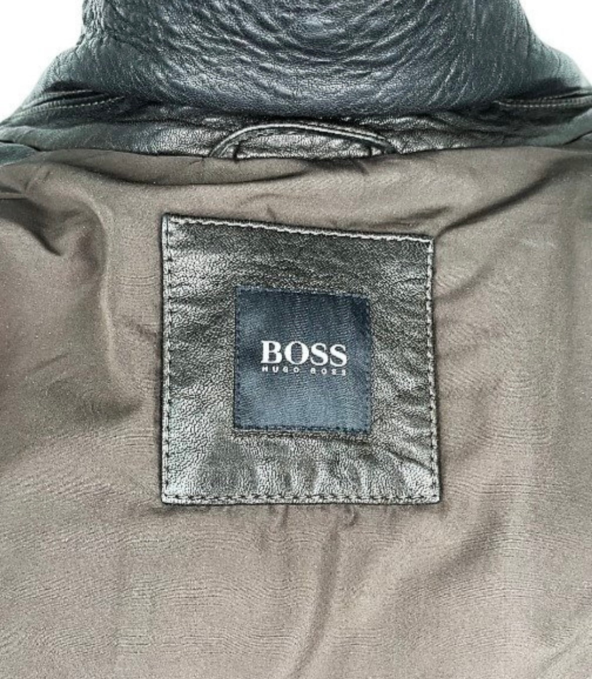 Hugo Boss Leather Jacket
